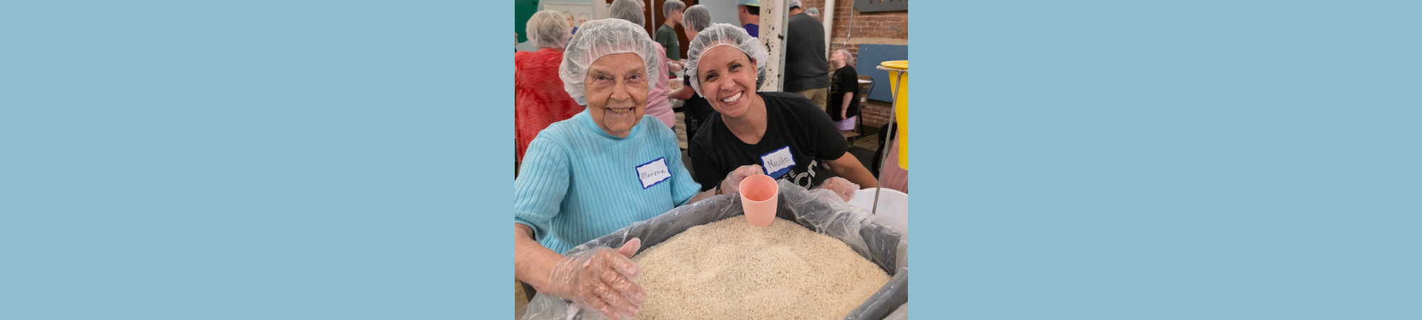 A genuine smile or a simple hug can be a carrier of hope to a discouraged older adult.