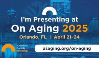 Tammy Blackburn presented at an Aging Conference